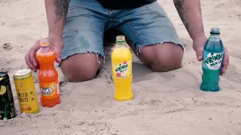 Coca Cola, Mtn Dew, Fanta & Pepsi, Mirinda, Chupa Chups, Sprite vs Mentos Underground2