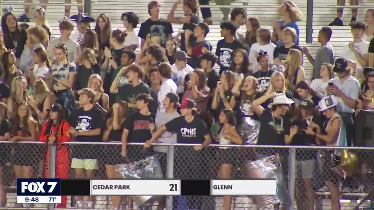 Cedar Park shows signs of late-season surge against Glenn FOX 7 Austin