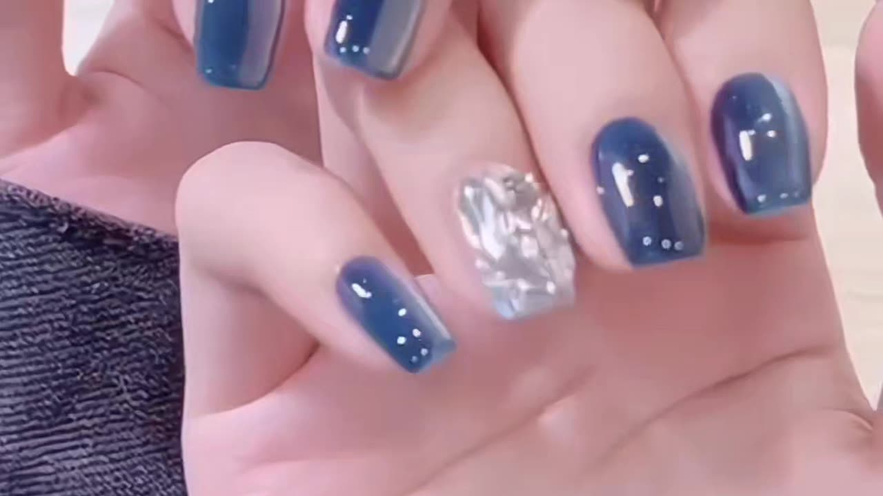 Acrylic nails design | DIY nail art