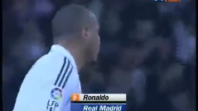 That pass from Beckham to Ronaldo