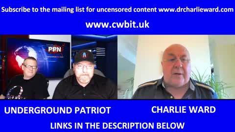 THE LATEST NEWS WITH UNDERGROUND PATRIOT & CHARLIE WARD