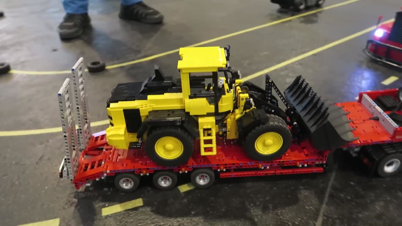 LEGO Technic and Scale Models at LEGO Exhibition Bricking Bavaria 2021 at Friedrichshafen