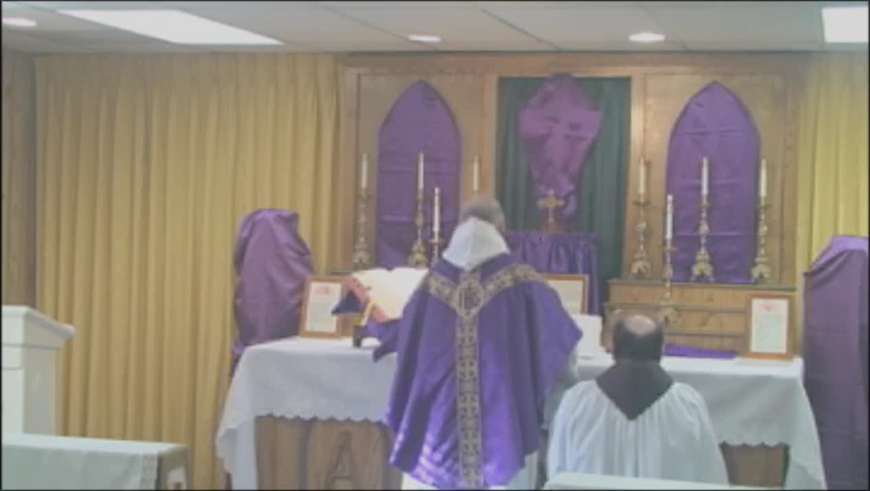 Passion Sunday - Holy Mass 3.18.18