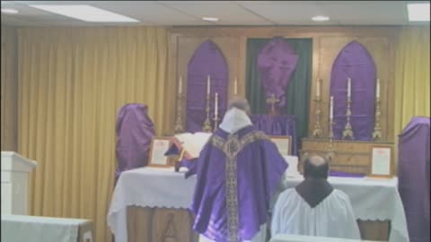 Passion Sunday - Holy Mass 3.18.18