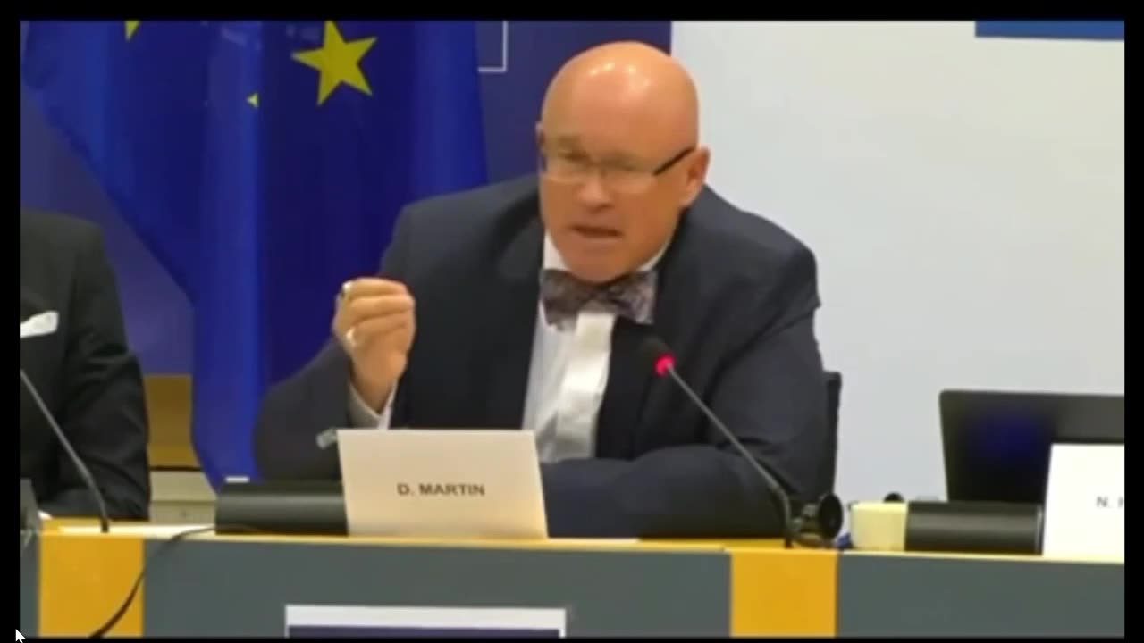 Dr. David Martin exposes Covid-19 Vaccine corruption at European Parliament