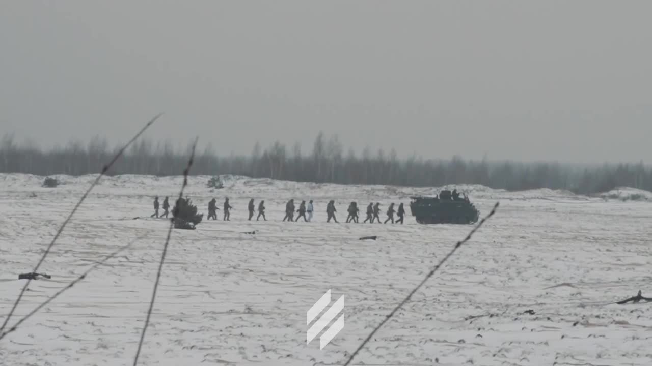 Azov Brigade Working Near Kreminnia