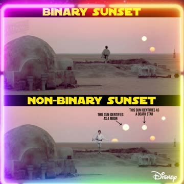 Non-Binary Sunset