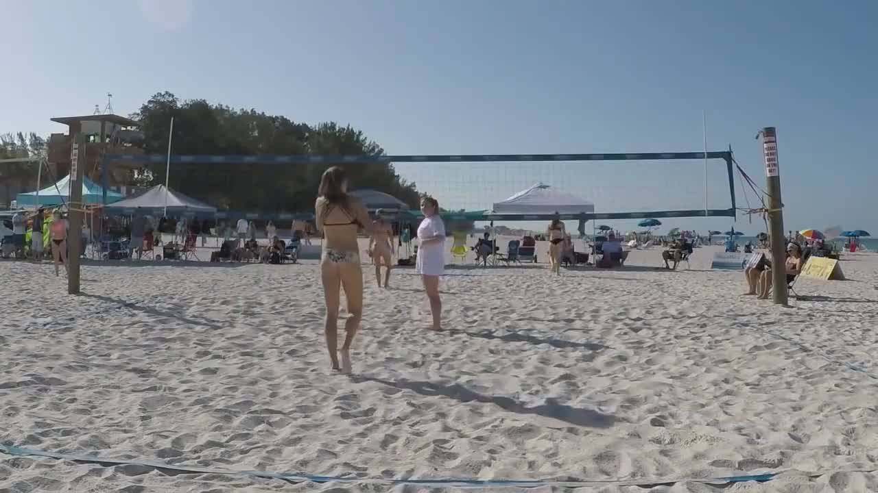 Volleyball Beach Woman