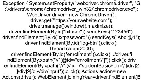 How to select a value from input type dropdown using selenium webdriver