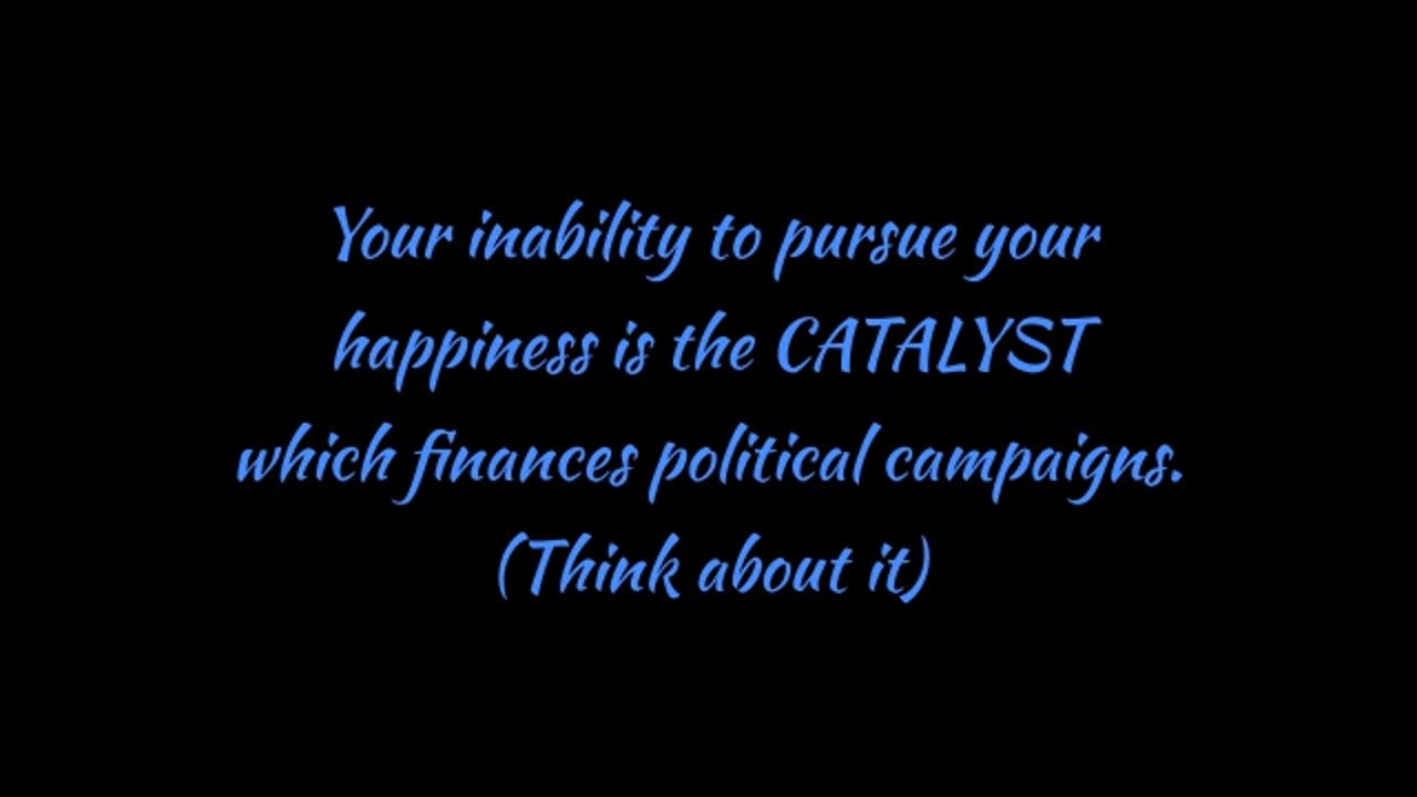 Is There A Cure to the Addiction Of Wanting To Give A Politician Money?