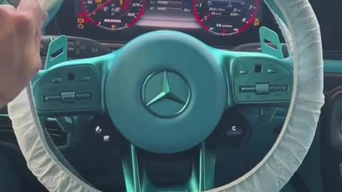 Check out the incredible Tiffany Blue interior on this Mercedes-Benz Brabus G800