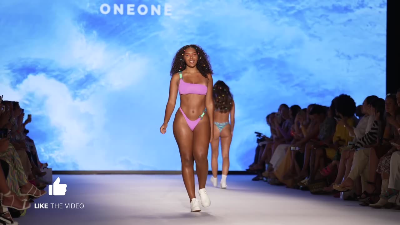 Amber Keaton in Slow Motion Miami Swim