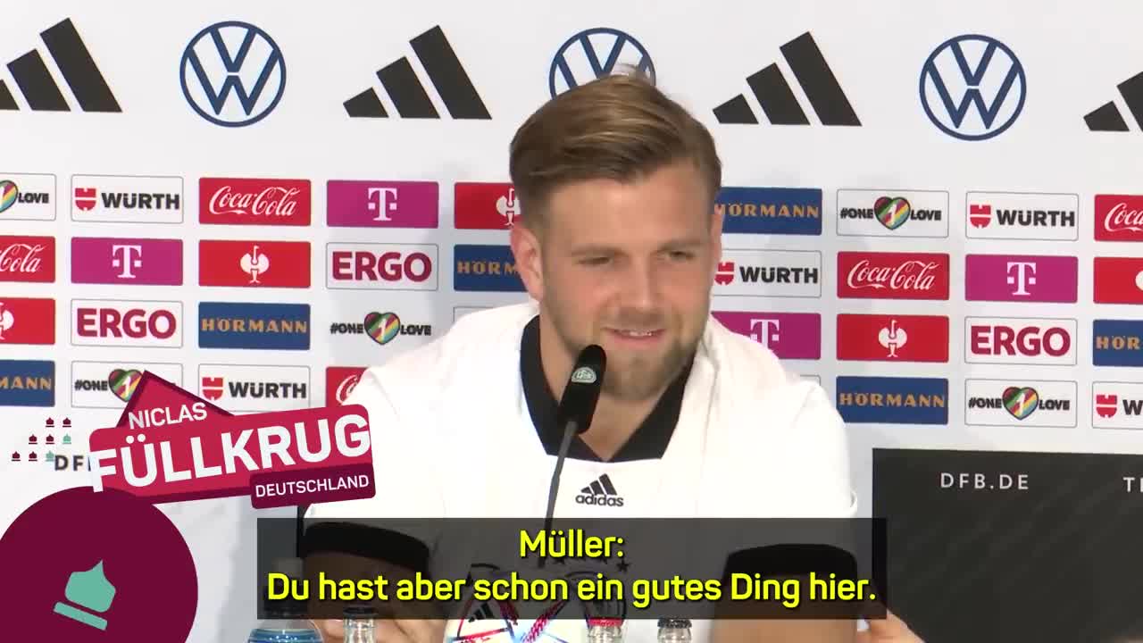 Überragend! Füllkrug flext auf PK und Müller darf mal fühlen _ DFB