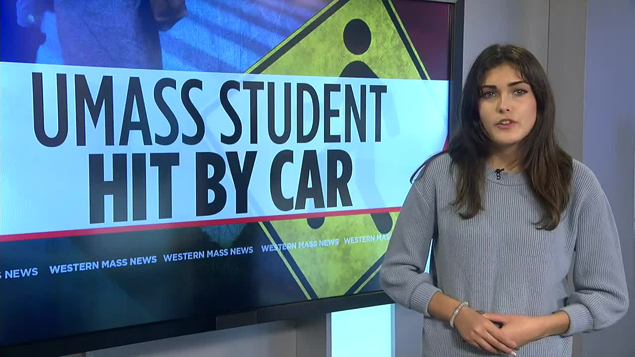 Third UMass pedestrian struck this year on Massachusetts Ave. crosswalk