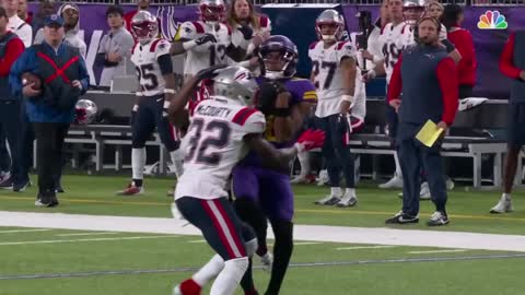 running into the kicker penalty sets up HUGE Justin Jefferson catch & Adam Thielen TD