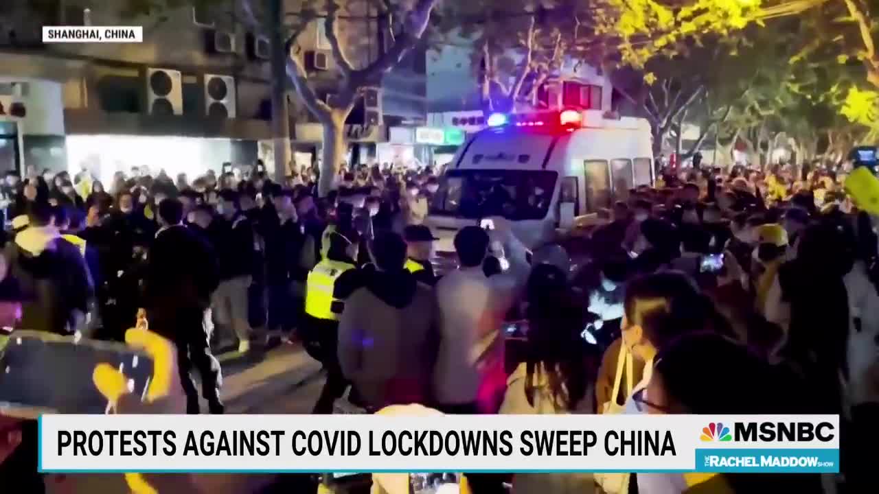 China Experiencing Rare Outbreak Of Pro-Freedom Protests