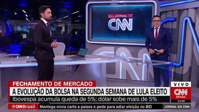 A evolução da Bolsa na segunda semana de Lula eleito | JORNAL DA CNN