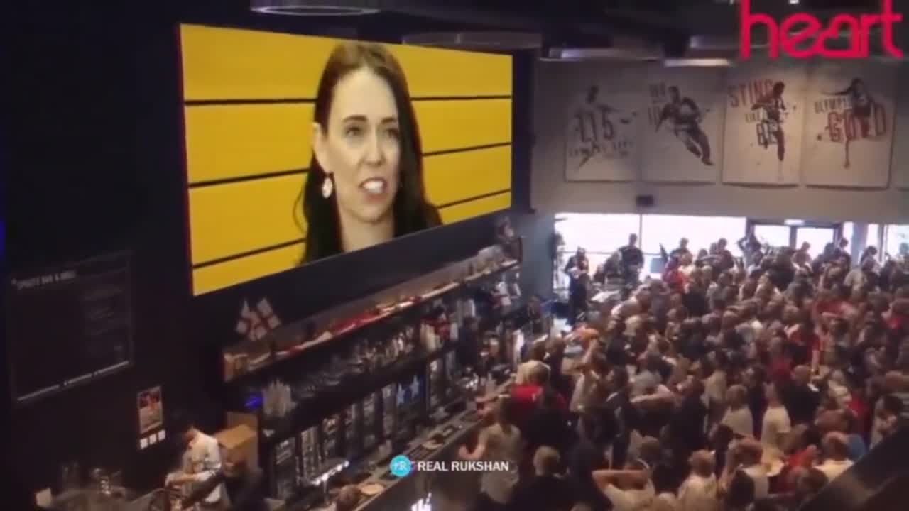 The people of New Zealand are happy..