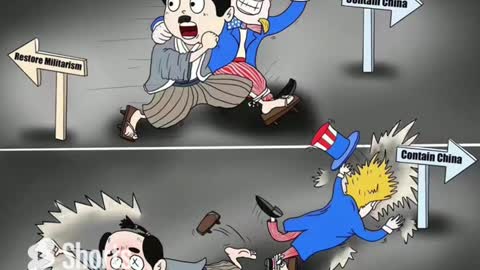 Inconsonant _Three-Leg Race_ Of The US and Japan