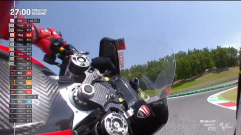 MotoGP 2022 Mugello FP2 Francesco 'Pecco' Bagnaia Shoulder Cam!!!