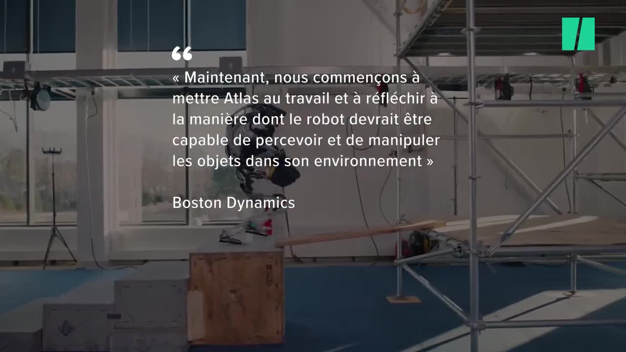 Atlas, le robot de Boston Dynamics, est maintenant capable d