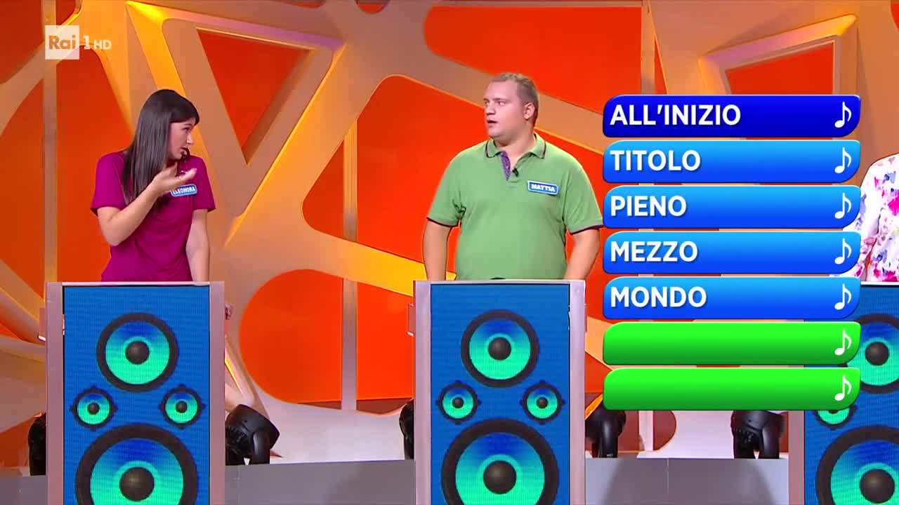 RAIUNO - Reazione A Catena-La Catena Musicale (11/09/2022)