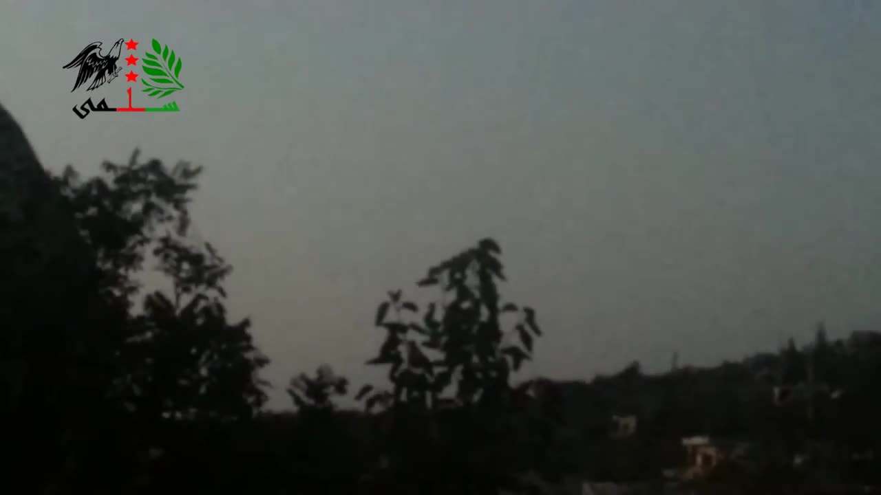 🔥 Evening Tracer Fire Exchange from FSA Perspective | Salma, Latakia, 2014 | Real Combat Footage