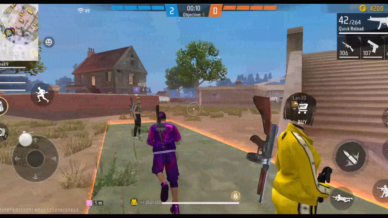 Free fire gameplay