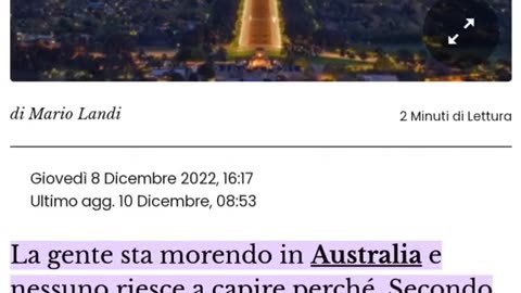 Muoiono in tutto il mondo a tassi elevatissimi.