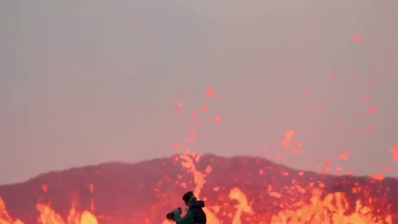 Volcanic Eruption Up-Close Adventure