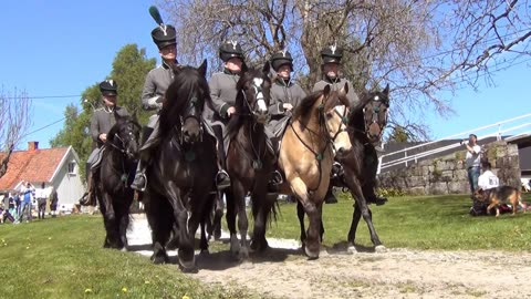 Aggershusiske Ridende Jægercorps, Bowim skanse 18 mai 2014