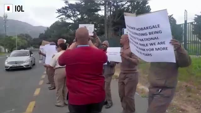 WATCH: POPCRU Western Cape Picket At Pollsmoor Prison