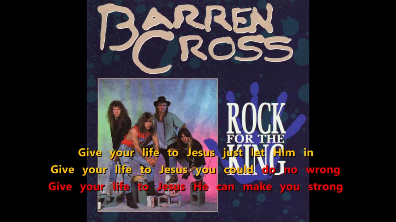 Barren Cross - Give Your Life {karaoke to Jesus}