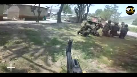 Indian army training with animal