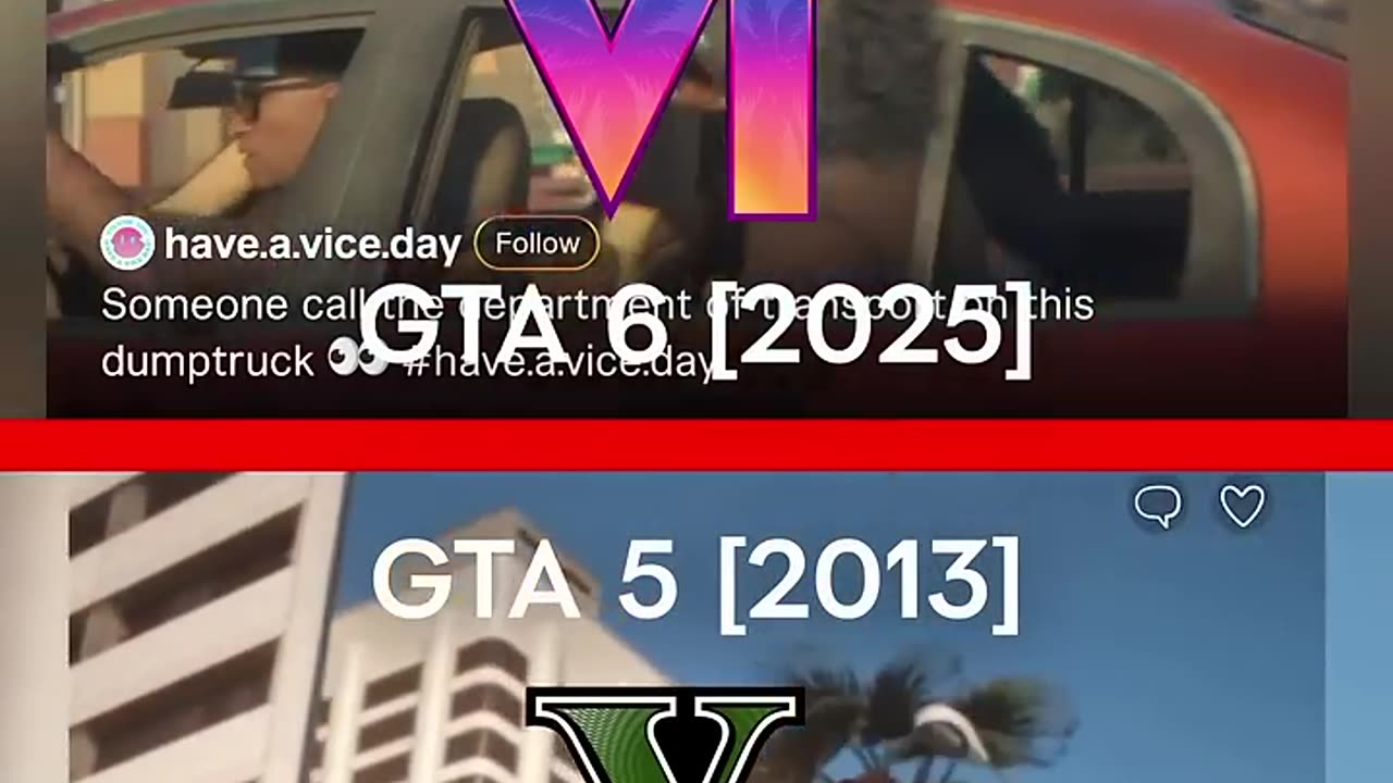 GTA 5 VS GTA 6