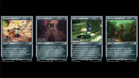 Fallout card reveals for 2/21