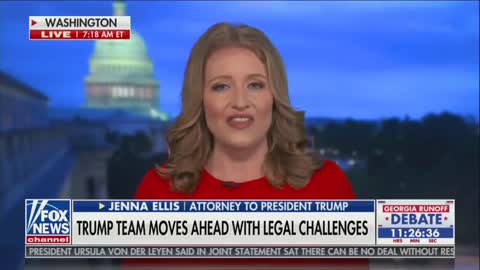 Jenna Ellis on the Antrim County, Michigan judge that gave Team Trump access to 22 Dominion 12-7-20