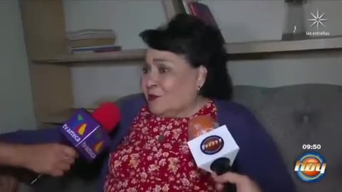 Carmen Salinas con derrame cerebral, atacaba a Paty Navidad