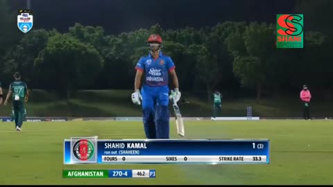 Fall of Wickets Pakistan vs Afghanistan 2nd ODI 24 August 2023