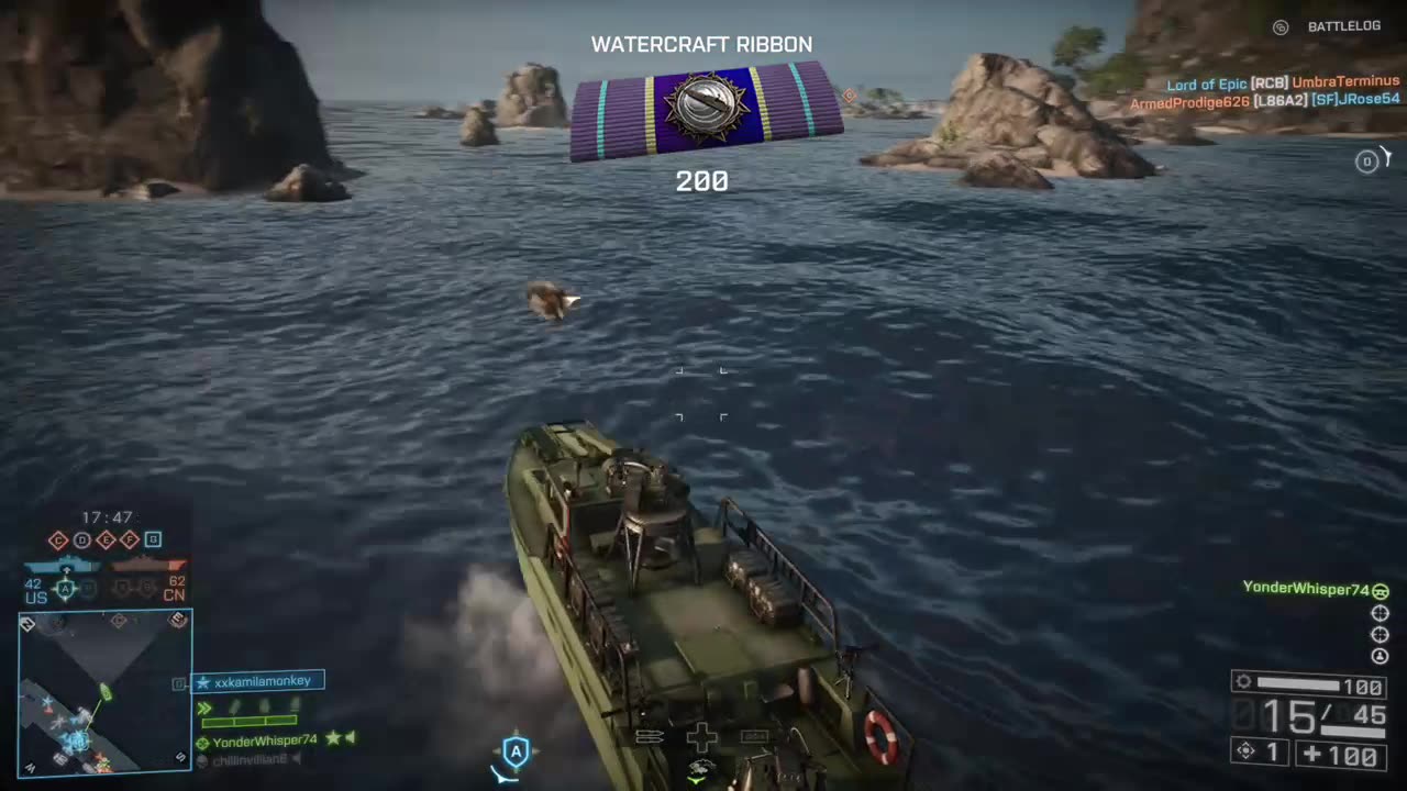 Battlefield 4: Naval Strike defend in RCB