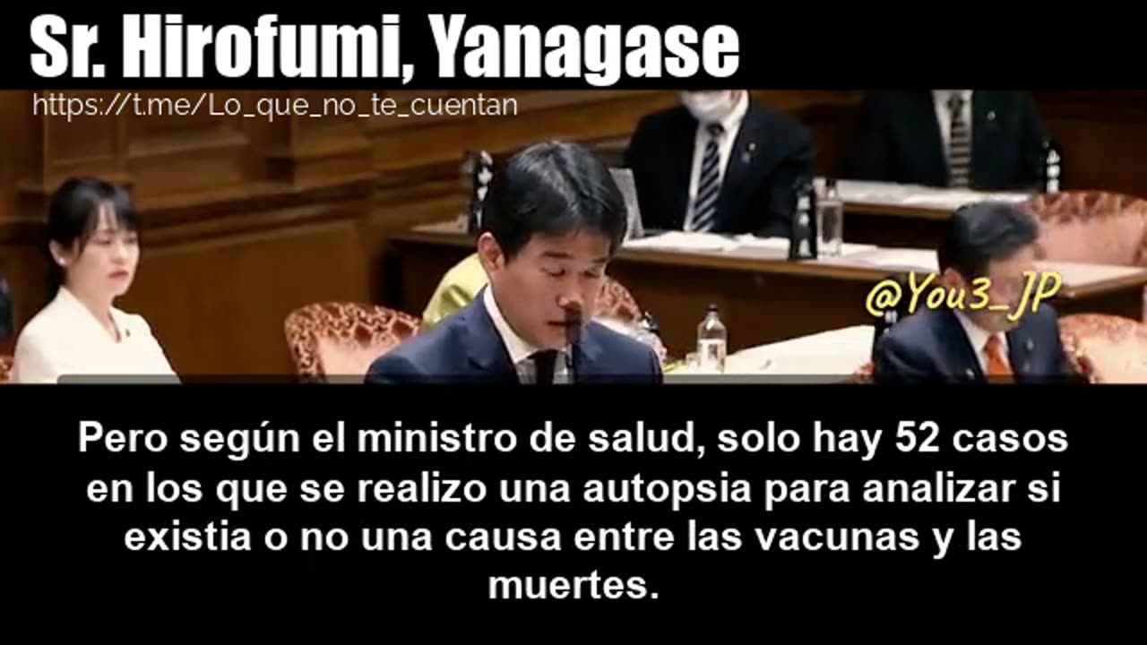 ABOGADO (HIROFUMI YANAGASE) DICE QUEL COVID NO HA MATADO TANTA GENTE COMO LAS INYECCIONES.