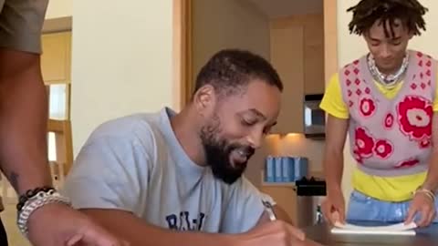 Will Smith Booking Signing