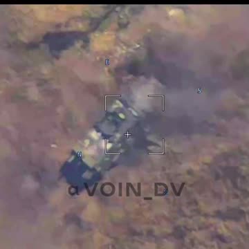 Destroyed MRAP in the Vicinity of Novomaiorske