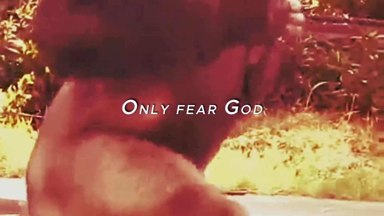 Only fear god,No one else