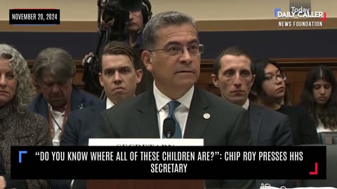 "Do You Know Where All Of These Children Are?": Chip Roy Presses HHS Secretary