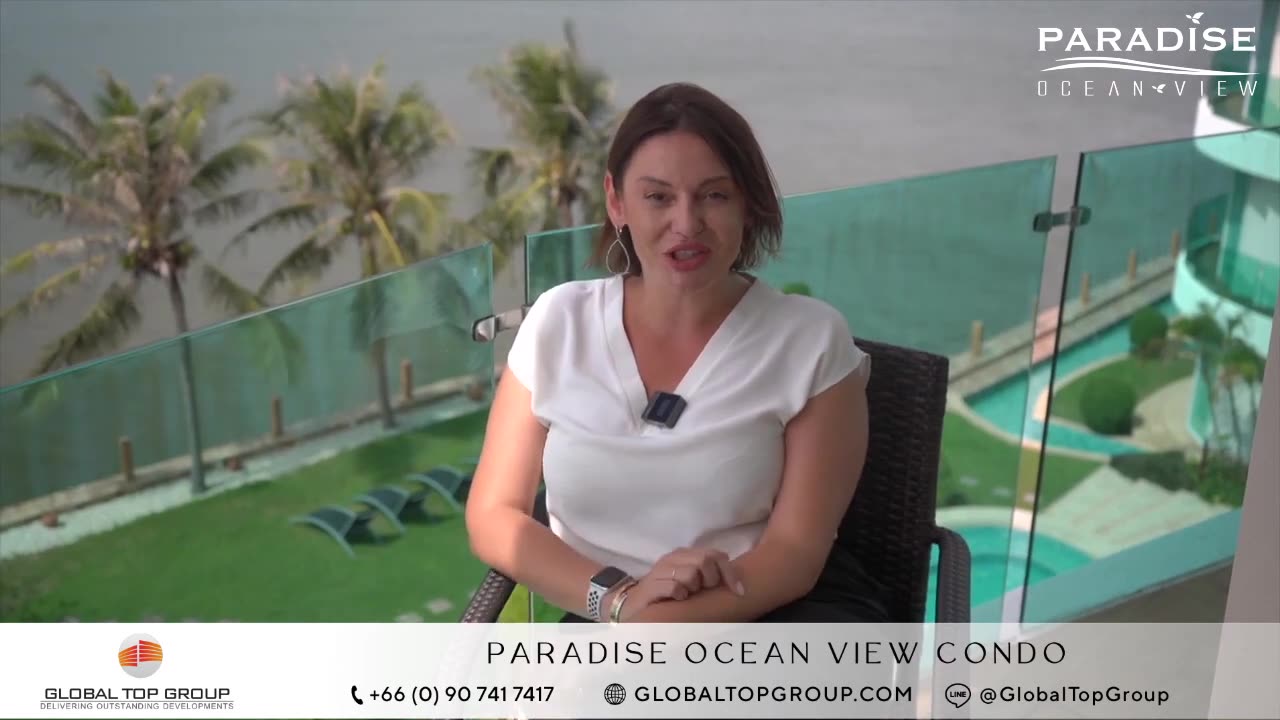 Property for investment in Pattaya Thailand - Paradise Ocean View Beachfront Condominium