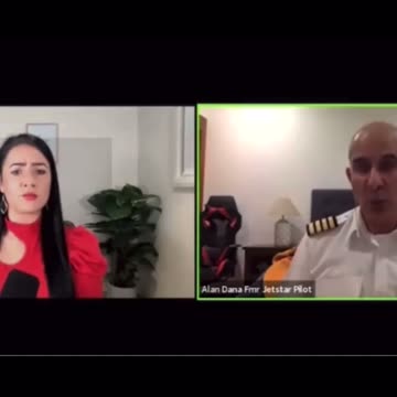 Alan Dana claimed the wealthy are seeking out unvaccinated pilots