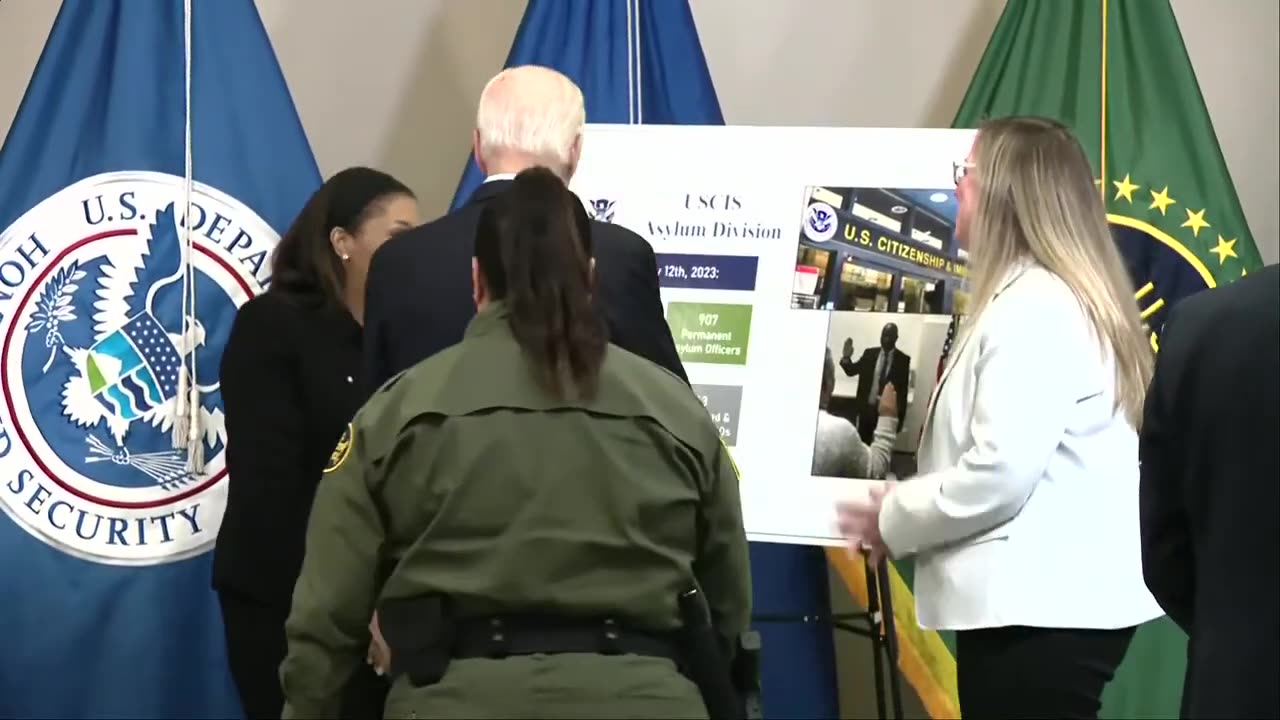 President Biden delivers remarks from the U.S. border in Brownsville, Texas