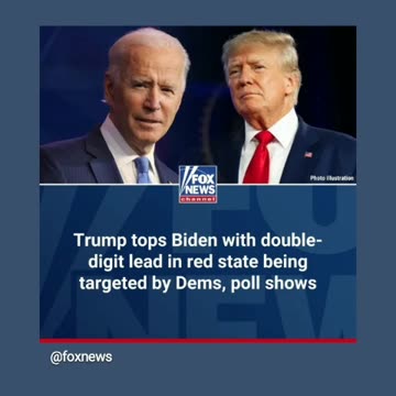 Trump is ahead against joe biden in match up 3/31/24