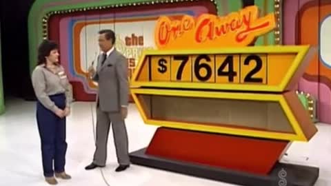 The Price Is Right-TODAY WE'RE PLAYING ONE AWAY